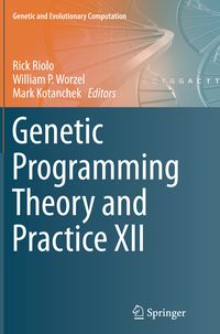 Produktbild: Genetic Programming Theory and Practice XII