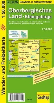 Produktbild: Oberbergisches Land 1 : 50. 000