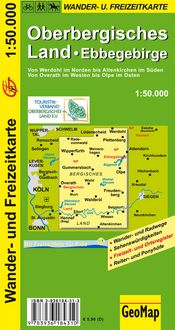 Produktbild: Oberbergisches Land, Ebbegebirge Wander- und Freizeitkarte