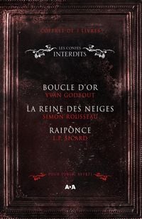 Produktbild: Coffret Numerique 3 livres - Les Contes interdits - Boucle d'or - La reine des neiges - Raiponce