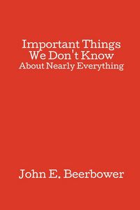 Produktbild: Important Things We Don't Know