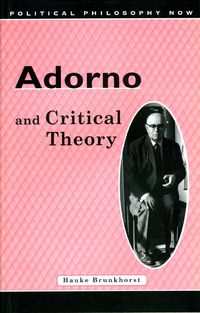 Produktbild: Adorno and Critical Theory