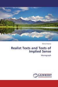 Produktbild: Realist Texts and Texts of Implied Sense