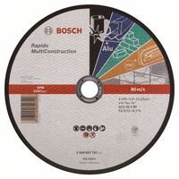 Produktbild: Bosch Accessories 2608602767 2608602767 Trennscheibe gerade 230mm 1 St. Stahl