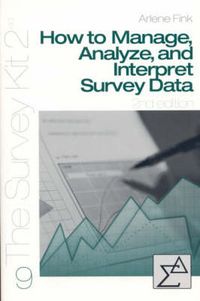 Produktbild: Fink, A: How to Manage, Analyze, and Interpret Survey Data
