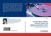 Produktbild: List decoding of Reed-Solomon codes and algebraic-geometric codes