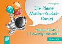 Produktbild: Die kleine Mathe-Knobel-Kartei &ndash; Klasse 3/4