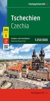 Produktbild: Freytag & berndt Stra&szlig;enkarte Tschechien 1:250.000