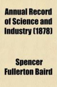 Produktbild: Annual Record of Science and Industry (Volume 7)