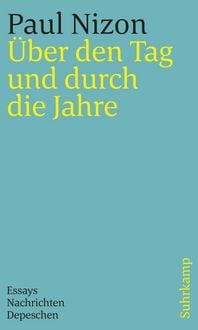 Produktbild: &Uuml;ber den Tag und durch die Jahre