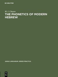 Produktbild: The phonetics of modern Hebrew
