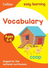 Produktbild: Collins Easy Learning Preschool - Vocabulary Activity Book Ages 3-5