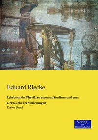 Produktbild: Lehrbuch der Physik zu eigenem Studium und zum Gebrauche bei Vorlesungen