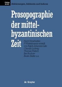 Produktbild: Abk&uuml;rzungen, Addenda und Indices