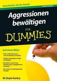 Produktbild: Aggressionen bew&auml;ltigen f&uuml;r Dummies
