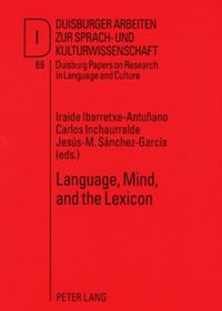 Produktbild: Language, Mind, and the Lexicon