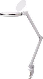 Produktbild: TOOLCRAFT TO-7567479 730lm 127mm (5 Zoll) Dimmbare LED-Lupenleuchte mit Klemme 8D 3X Vergr&ouml;&szlig;erungsfaktor=3.0 x 127mm 2021 Energ