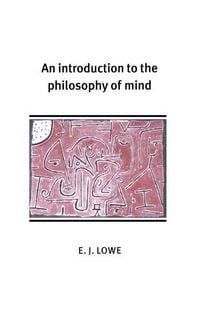 Produktbild: An Introduction to the Philosophy of Mind