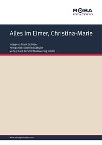 Produktbild: Alles im Eimer, Christina-Marie