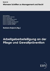 Produktbild: Arbeitgeberbeteiligung an der Pflege und Gewaltpr&auml;vention
