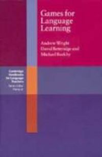 Produktbild: Wright, A: Games for Language Learning