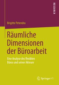 Produktbild: R&auml;umliche Dimensionen der B&uuml;roarbeit