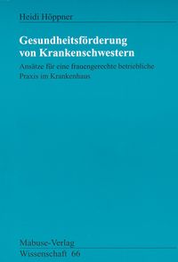 Produktbild: Gesundheitsf&ouml;rderung von Krankenschwestern