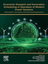 Produktbild: Economic Dispatch and Generation Scheduling in Operation of Modern Power Systems
