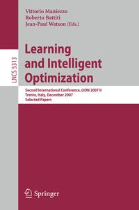Produktbild: Learning and Intelligent Optimization