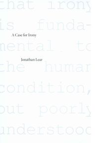 Produktbild: Lear, J: Case for Irony