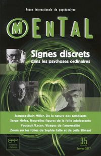 Produktbild: Revue Mental ; Signes Discrets Dans les Psychoses Ordinaires