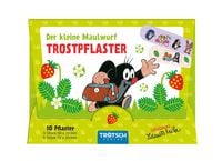 Produktbild: Tr&ouml;tsch Der kleine Maulwurf Pflasterset Trostpflaster gr&uuml;n