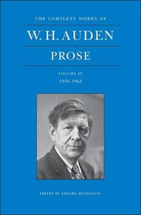 Produktbild: Auden, W: Complete Works of W. H. Auden, Volume IV