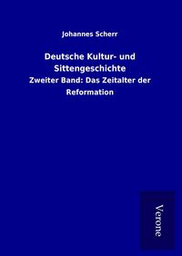 Produktbild: Deutsche Kultur- und Sittengeschichte