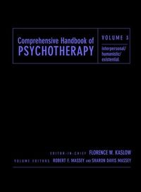 Produktbild: Comprehensive Handbook of Psychotherapy, Interpersonal/Humanistic/Existential