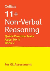 Produktbild: 11+ Non-Verbal Reasoning Quick Practice Tests Age 10-11 (Year 6) Book 2