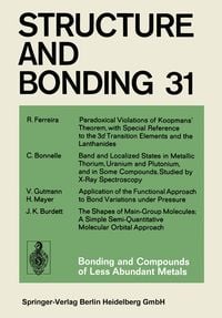 Produktbild: Bonding and Compounds of Less Abundant Metals