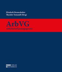 Produktbild: ArbVG - Arbeitsverfassungsgesetz