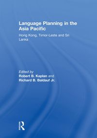Produktbild: Language Planning in the Asia Pacific
