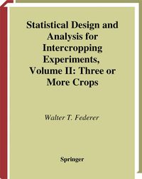 Produktbild: Statistical Design and Analysis for Intercropping Experiments