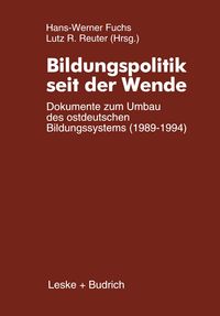 Produktbild: Bildungspolitik seit der Wende
