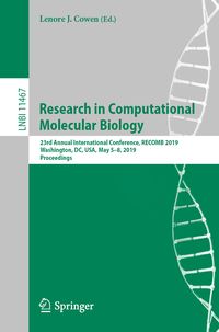 Produktbild: Research in Computational Molecular Biology