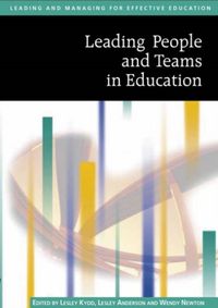 Produktbild: Leading People and Teams in Education