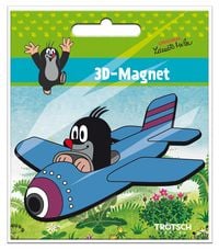 Produktbild: Tr&ouml;tsch Der kleine Maulwurf Magnet Maulwurf Flugzeug