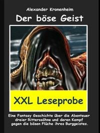 Produktbild: XXL LESEPROBE - Der b&ouml;se Geist