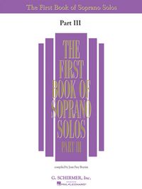 Produktbild: First Book of Soprano Solos - Part III