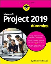 Produktbild: Microsoft Project 2019 for Dummies