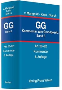 Produktbild: Kommentar zum Grundgesetz / Kommentar zum Grundgesetz Bd. 2: Artikel 20 bis 82