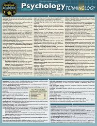Produktbild: Psychology Terminology