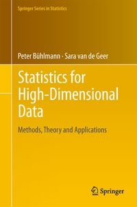 Produktbild: Statistics for High-Dimensional Data